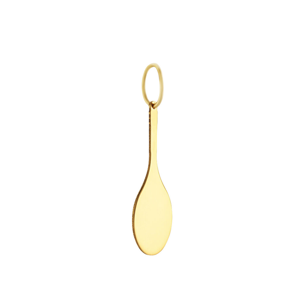 Pendentif Julius Sport Tennis Or Jaune
