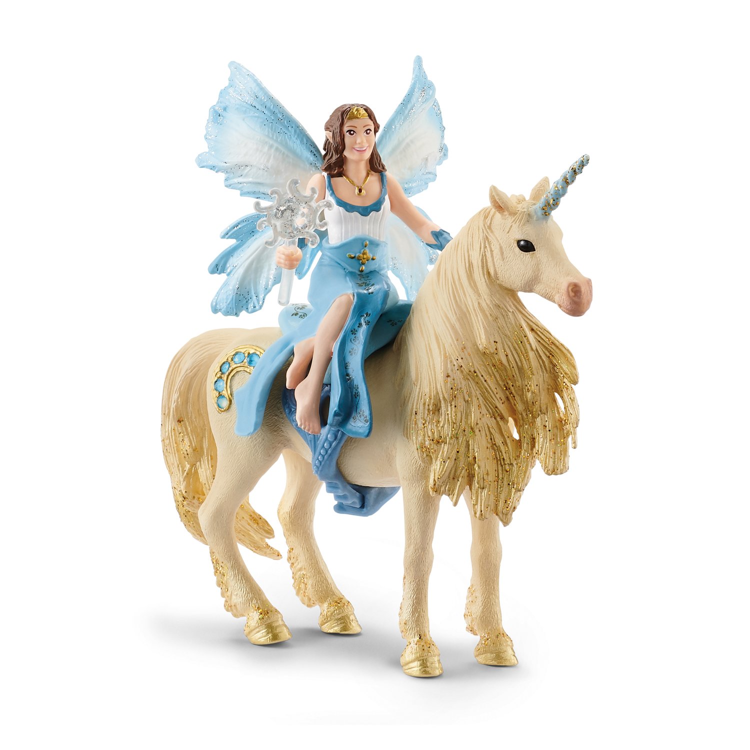 Schleich Eyelas Ausritt auf Goldeinhorn