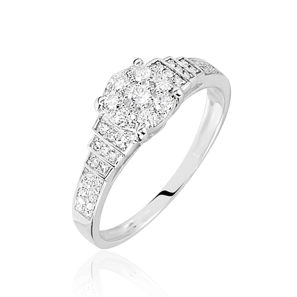 Bague Andreas Or Blanc Diamant