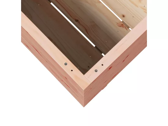 Jardinière bac lit surélevé bois marron 90 x 60 x 72 cm 02_0038038
