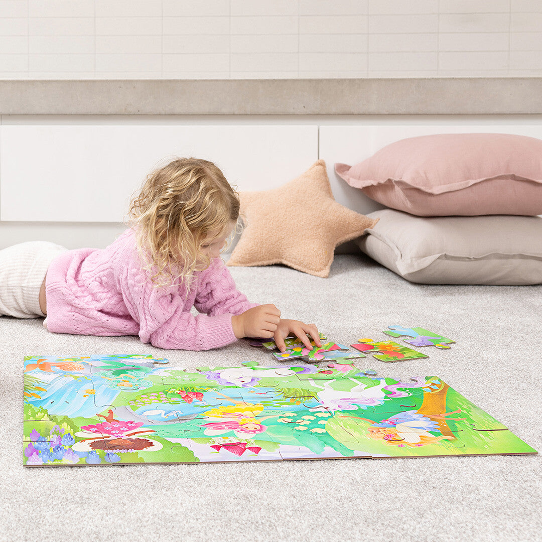 Crocodile creek vloerpuzzel magische vriendjes