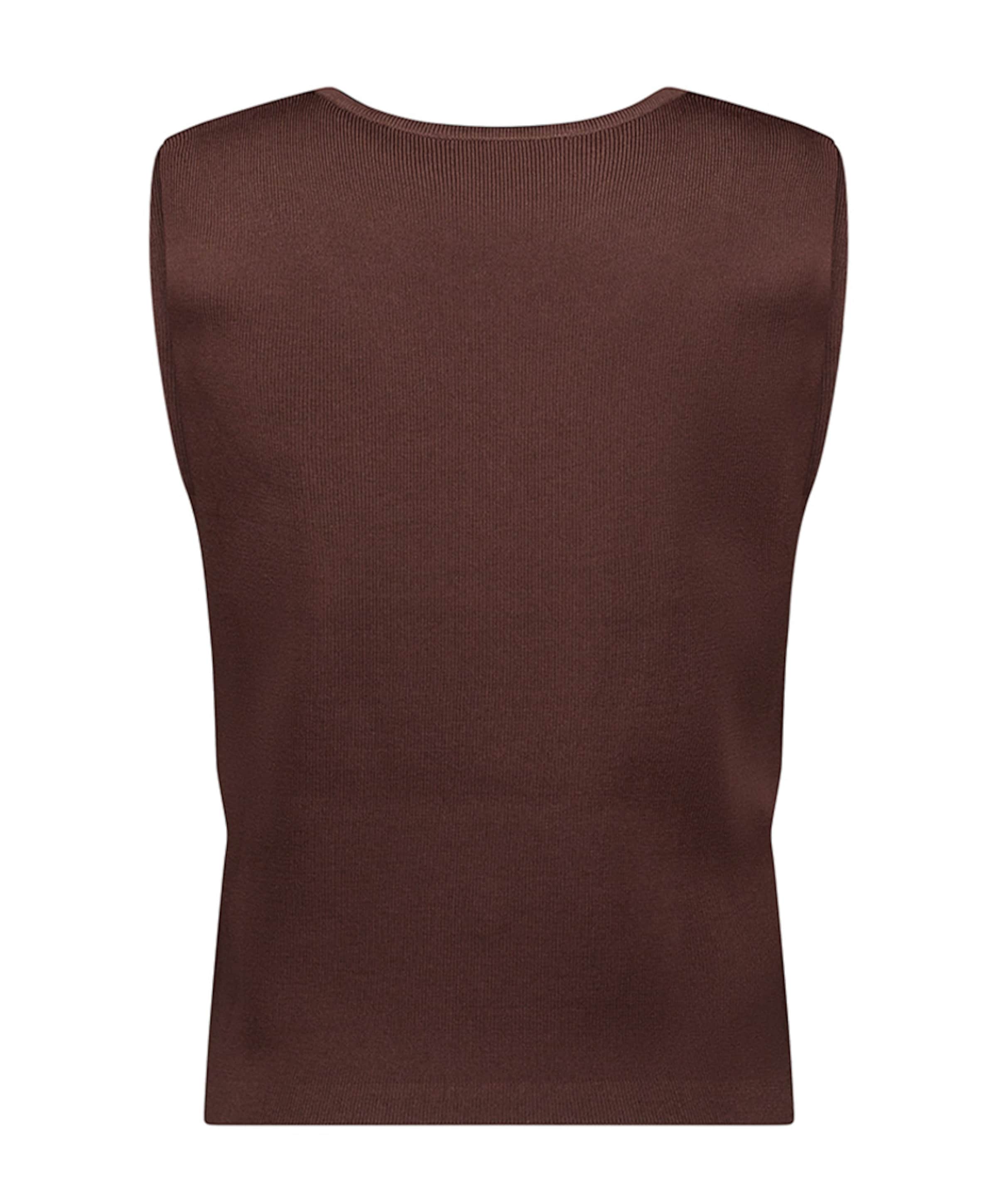 Studio Anneloes Dames gilet bruin