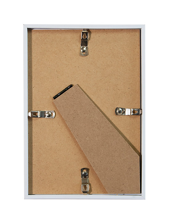 Cadre plastique gallery Ariane Home blanc l.13 x H.19 cm