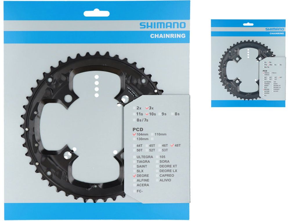 Shimano FC-T6010 Kettenblatt 48 Zähne für Kettenschutzring kaufen | Bike-Discount