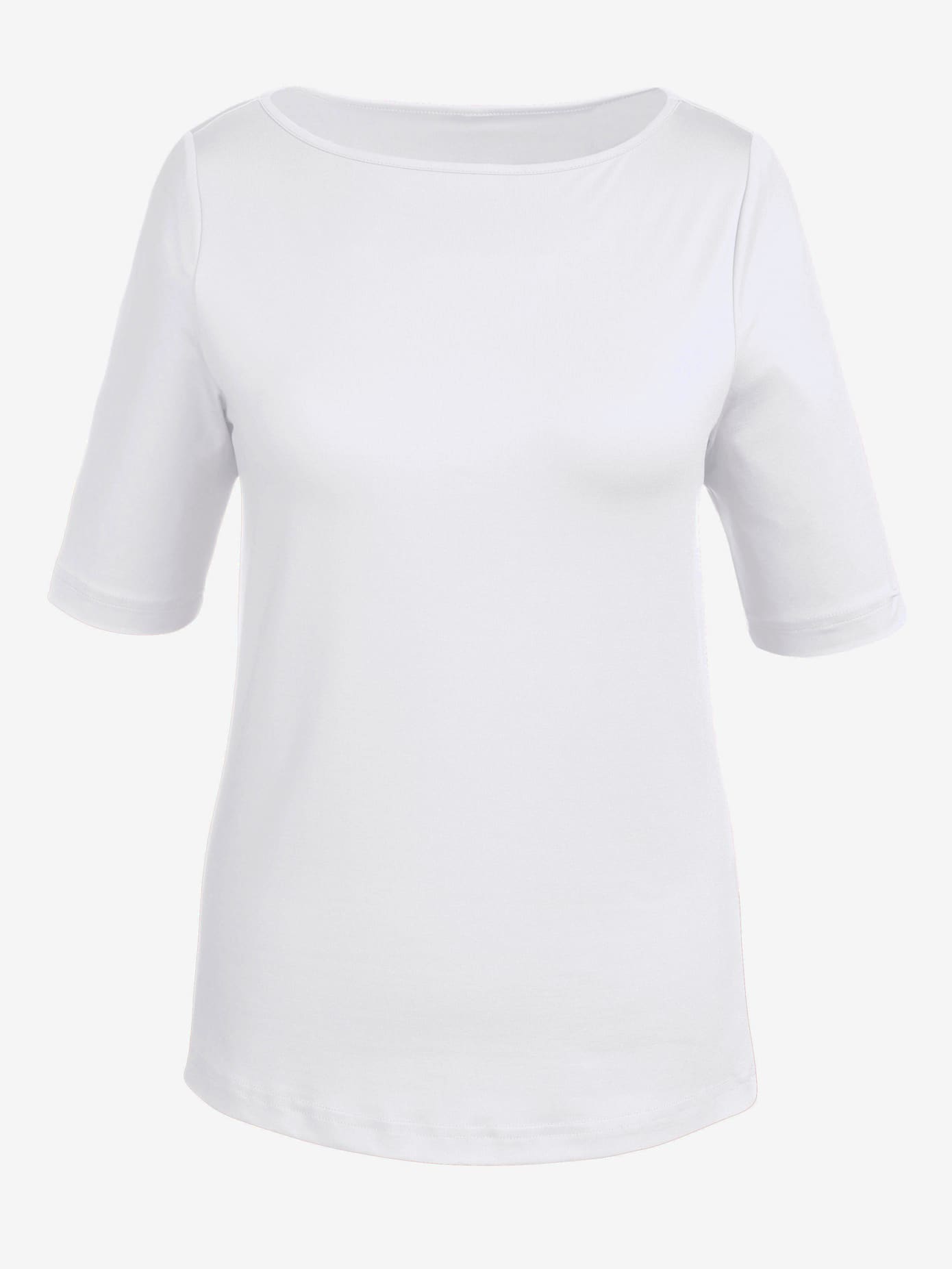 T-shirt encolure en u féminine