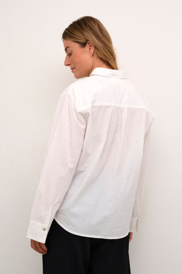 Cream CRGlitter shirt Snow white
