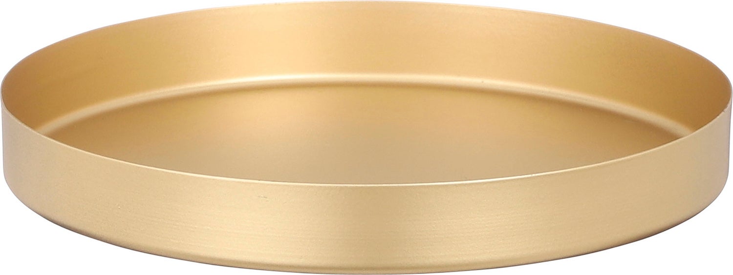 Mica Decorations decoratiebord Passo goud D 21 H 2,5 cm