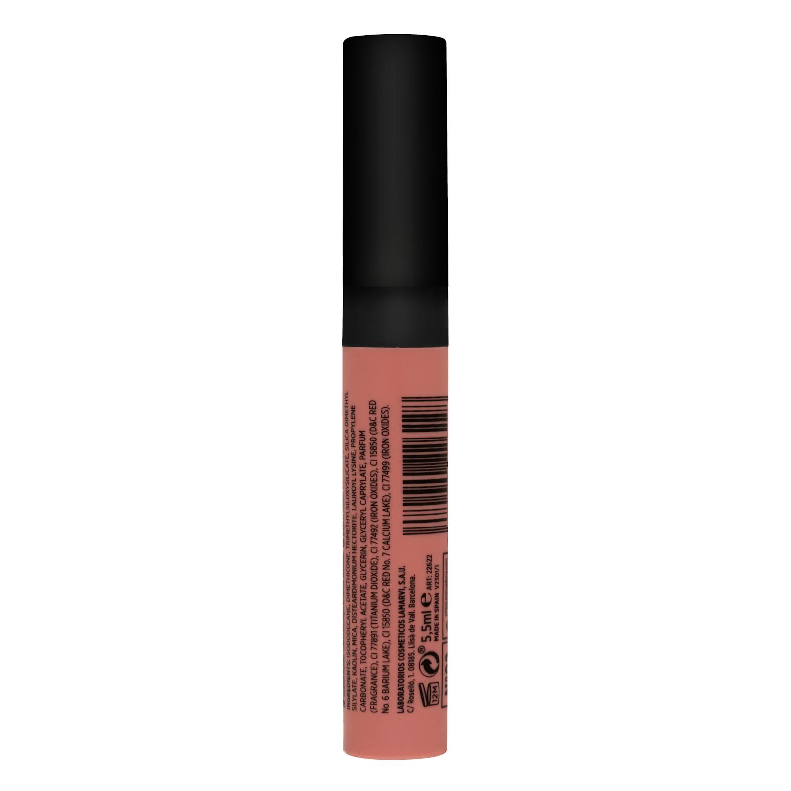 Rouge à lèvres fluide mat Deliplus 02 rose nude