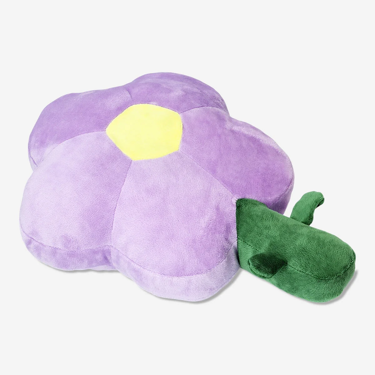 Blomsterformet pude