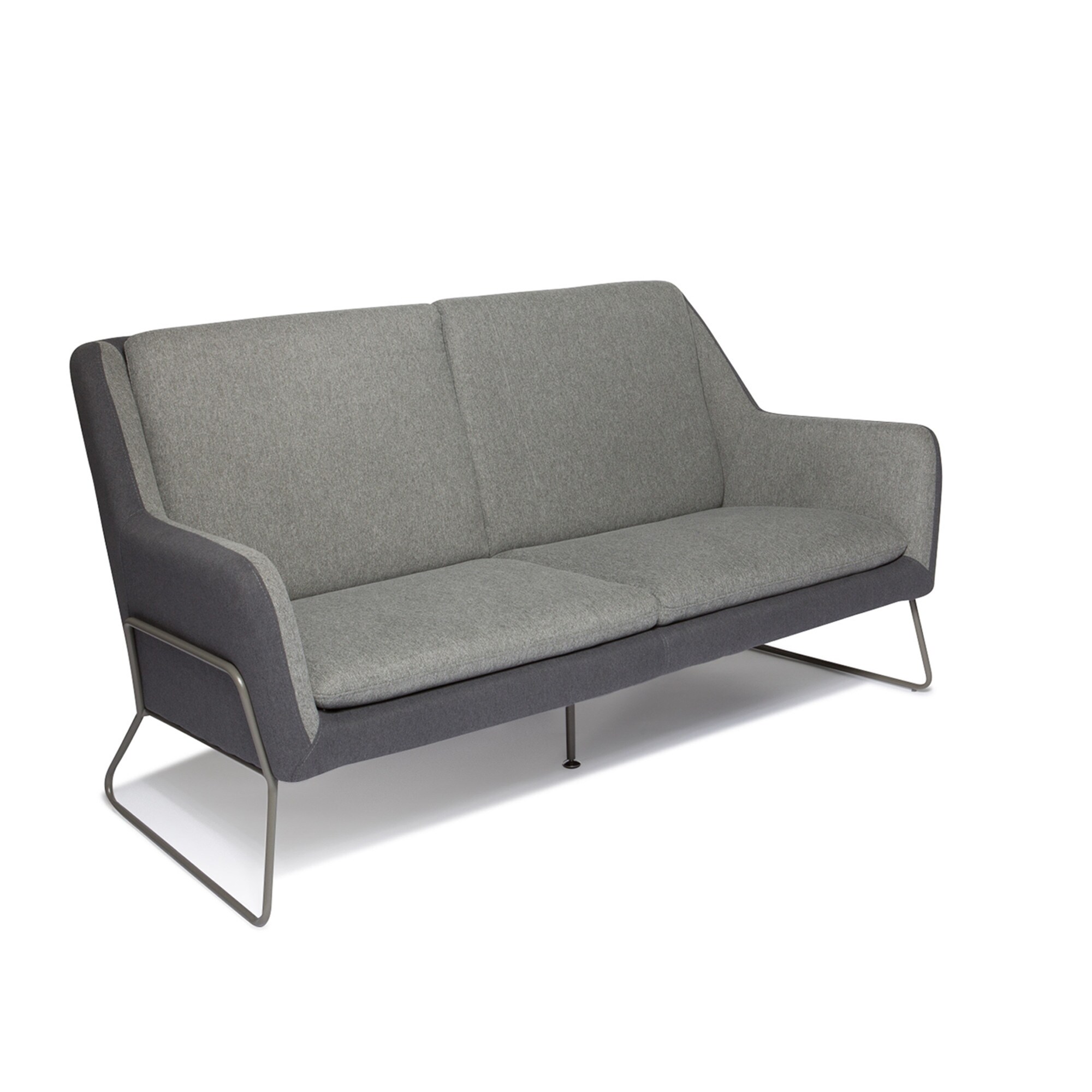 Lounge Sofa LAGUN Stoff mit Armlehnen hjh OFFICE