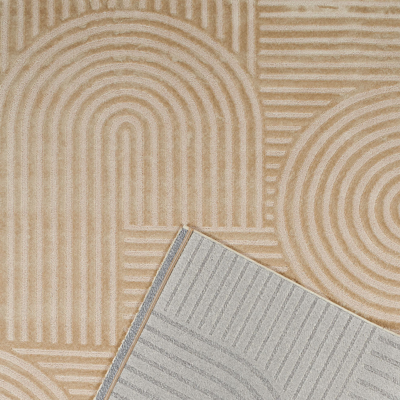 Nazar Rugs Tapis Bianca 163 beige - 120x160 cm