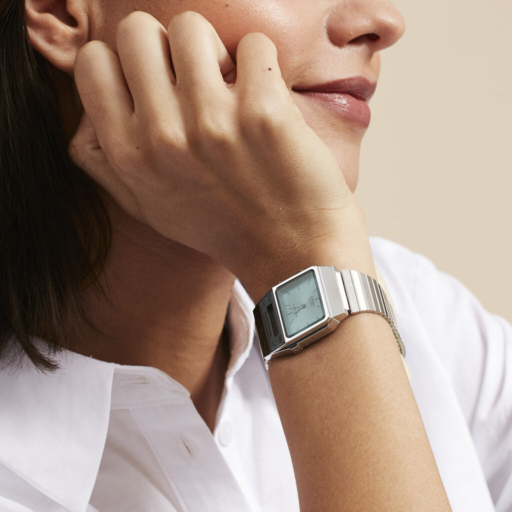 Montre Casio Collection Vintage Edgy Bleu