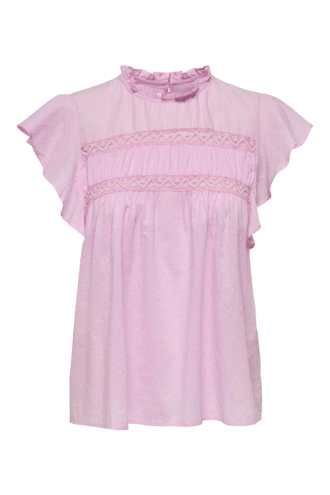 Only Onlkatti S/S Dobby Top 15337637