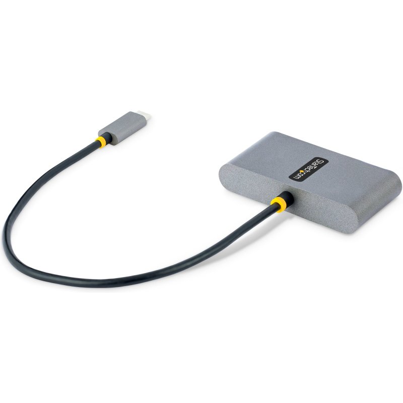 StarTech.com Hub USB-C à 4 Ports avec 100W Power Delivery Pass-Through - Hub USB 3.0 4 Ports - USB-C vers USB-A - Hub USB Type-C avec Câble de 30cm - Mini Hub USB-C - Splitter USB-C, 5Gbps