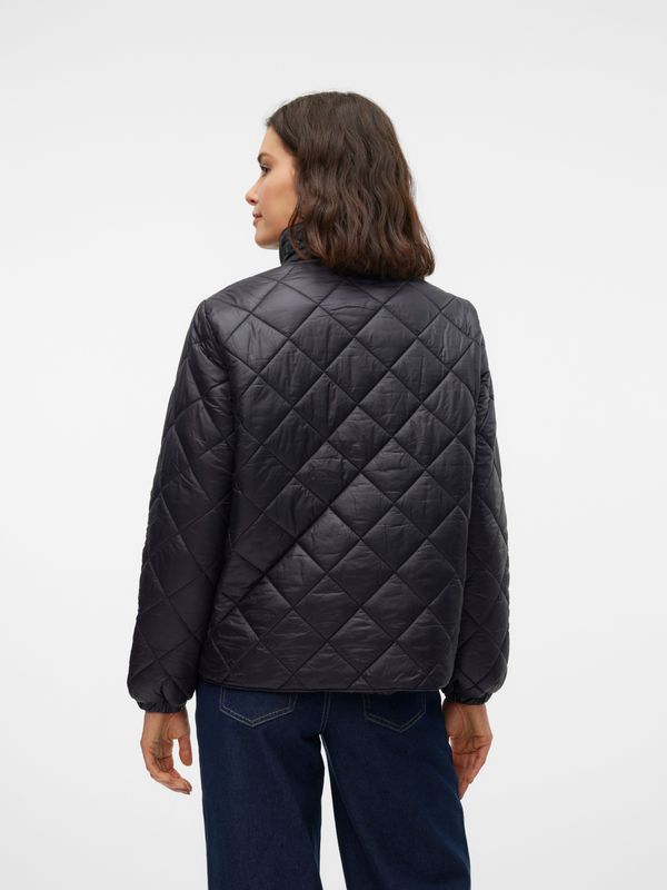 VERO MODA - Gematelasseerde Donsjas - Zwart - Polyamide