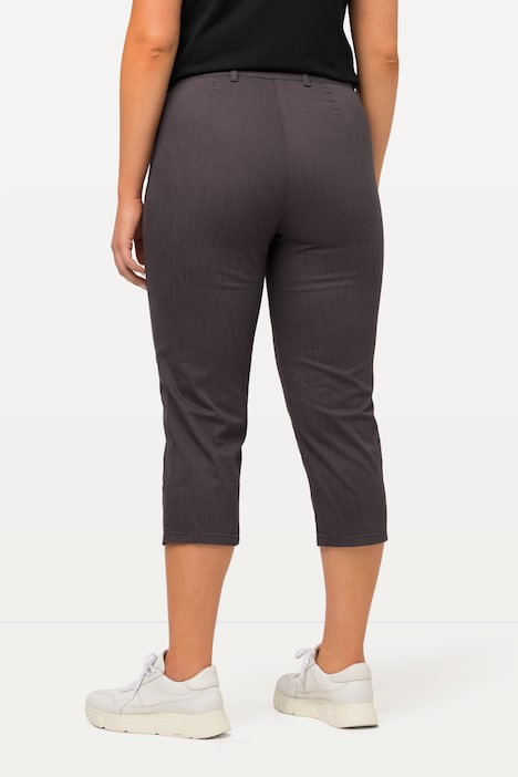 Hose Mony, wadenlang, Zipptaschen, Stretch