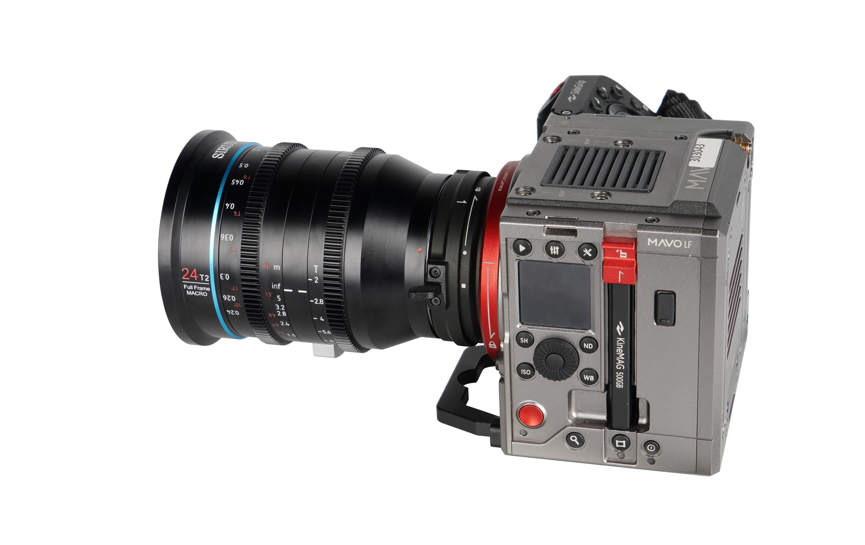 Festbrennweite 24mm T2 Full-frame Marco Cine Lens – Canon EF<br>Makro-Vollformat-Filmobjektiv