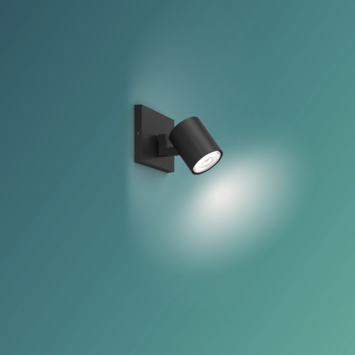 Philips Runner zwart GU10 spot