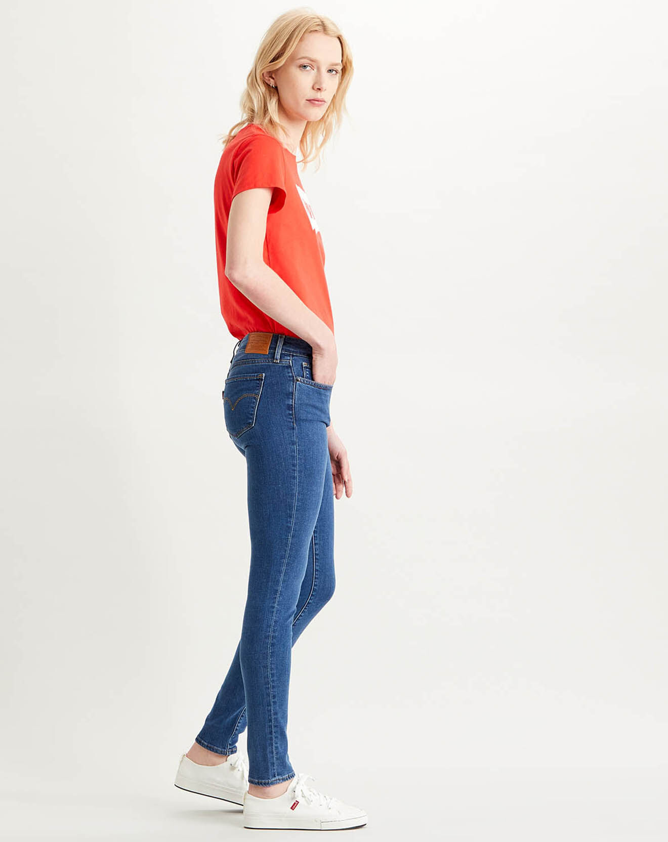 Levi's® Jean 711 Skinny sculpt Bogota Way bleu