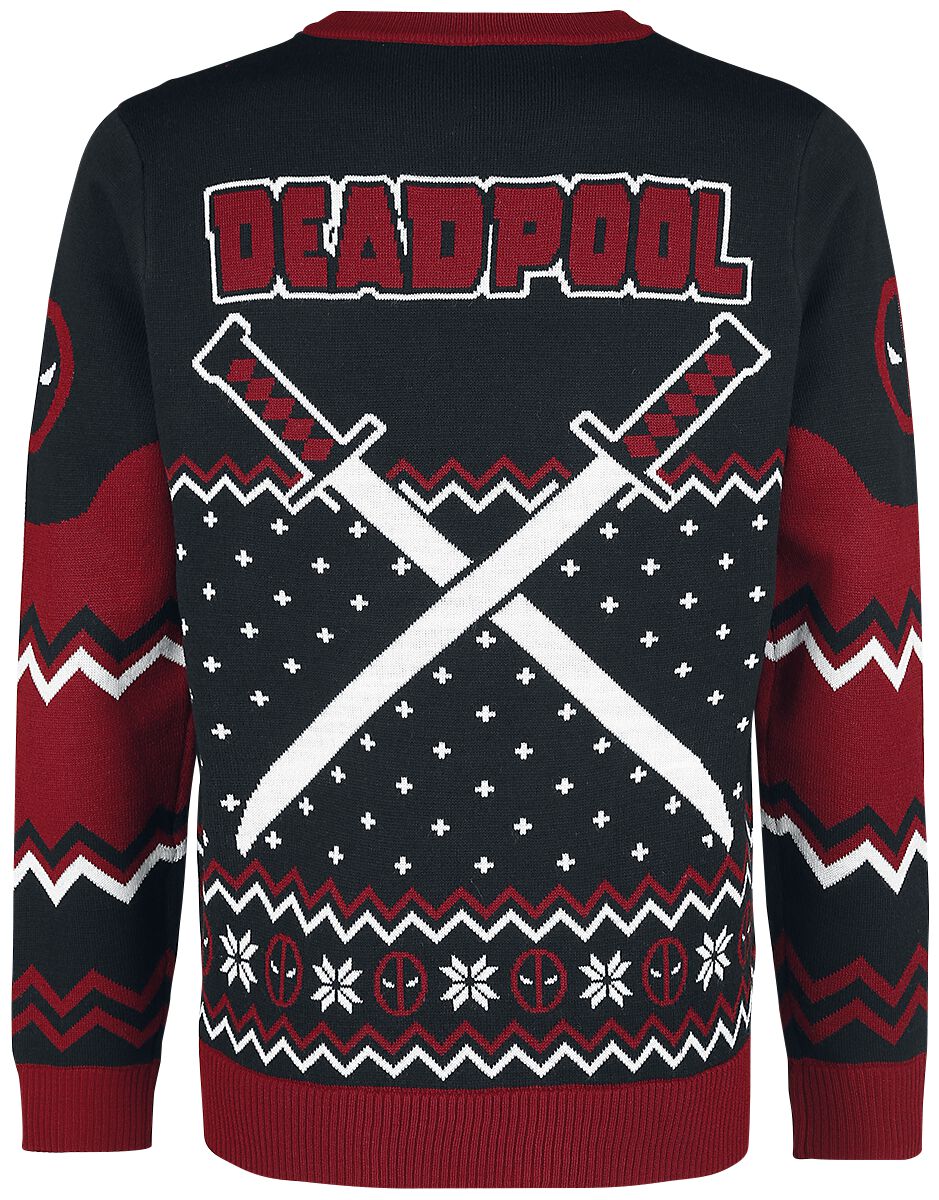 Naughty | Deadpool Pull de Noël