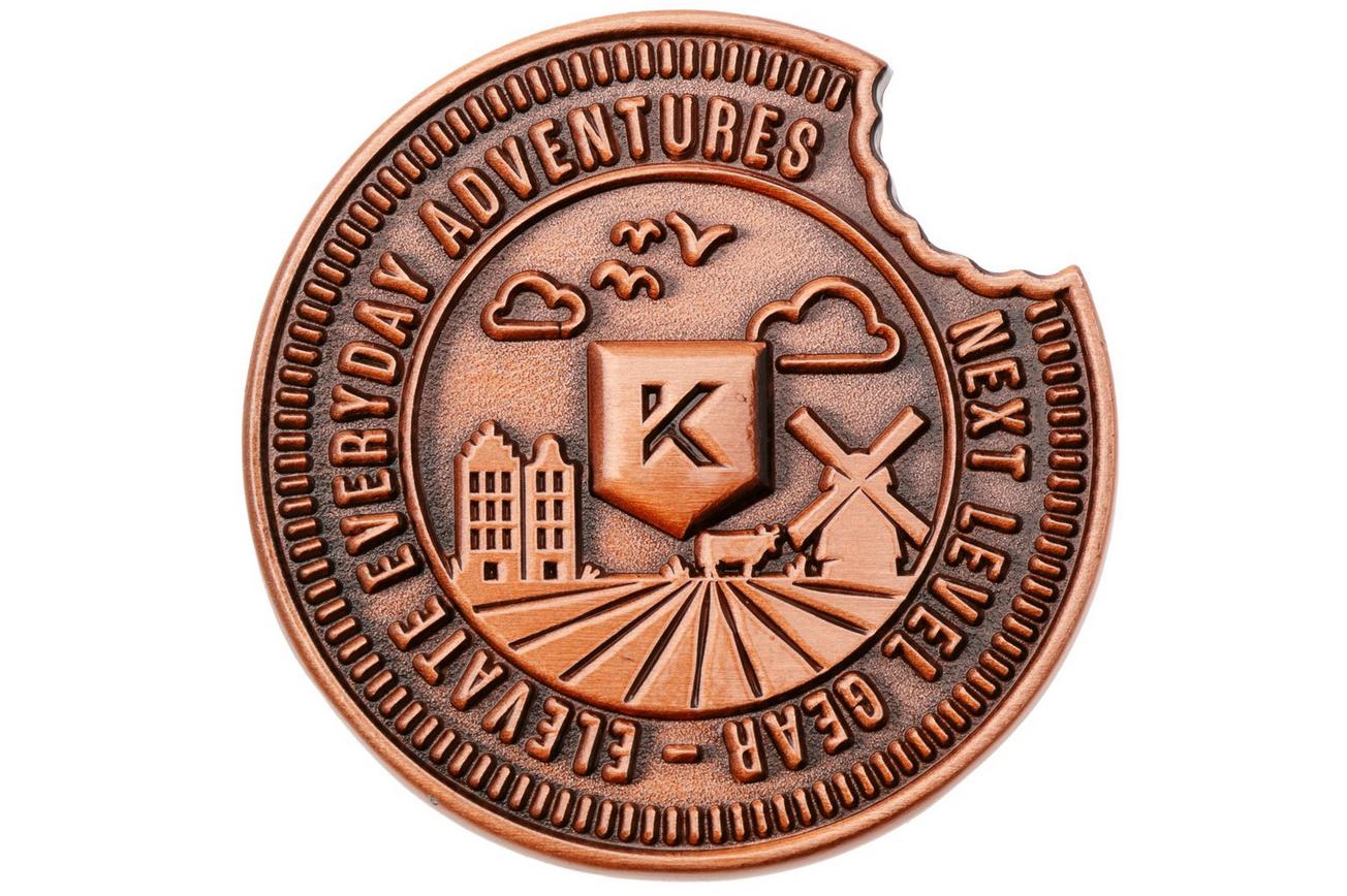 Knivesandtools Stroopwafel Limited Edition Challenge Coin
