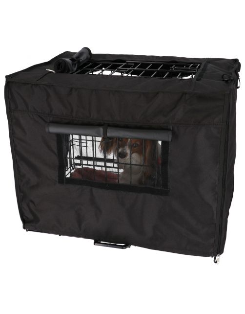 Adori Benchhoes Zwart - Hondenbench