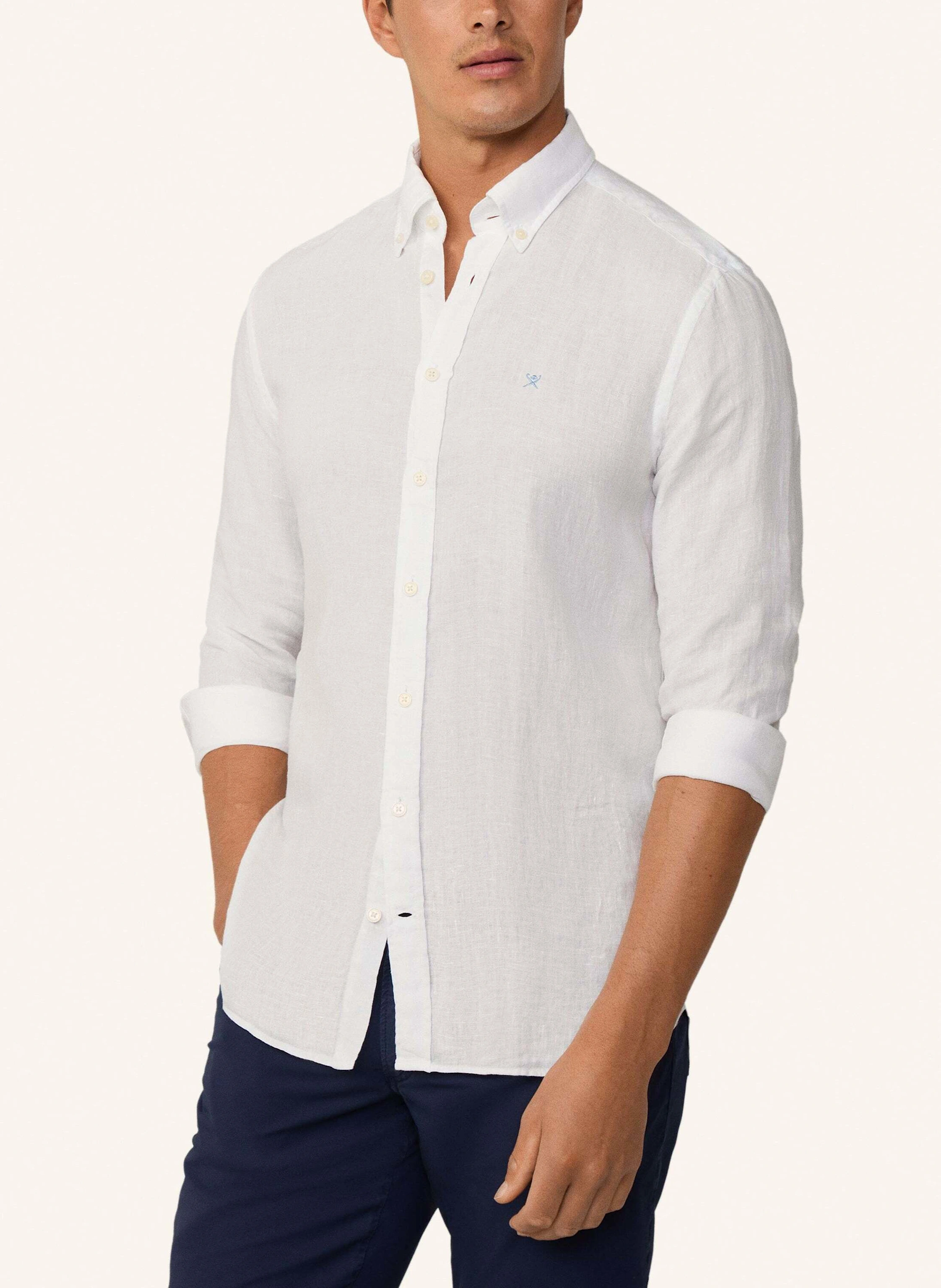 HACKETT LONDON Freizeithemd ESS GMD LINEN BRPT