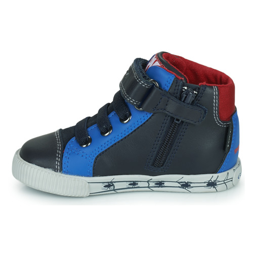 Geox - B KILWI BOY C - Bleu / Rouge