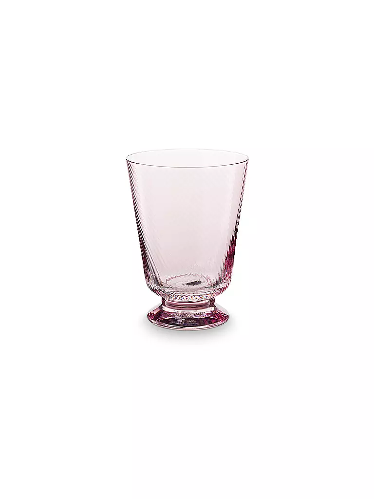 PIP STUDIO Wasserglas LILY & LOTUS 360ml Twisted Lilac lila