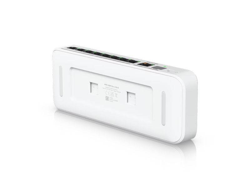 Ubiquiti Switch UniFi Flex 2.5G 9 Port Kompakter 8-Port 2.5-GbE-Switch mit 10-GbE-RJ45/SFP -Uplink und flexibler Stromversorgung über USB-C oder PoE