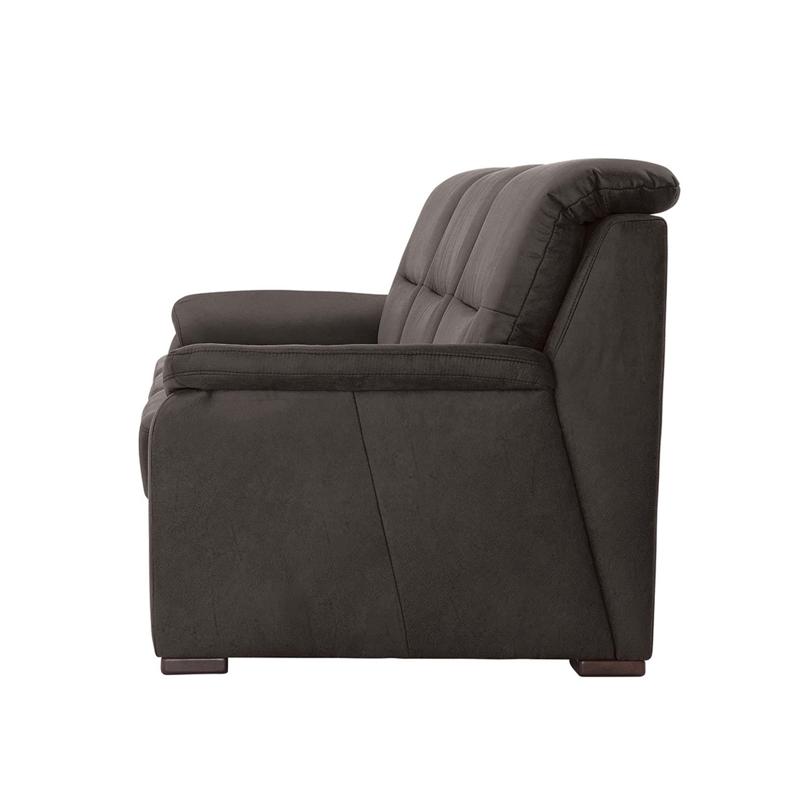 polsterpower 3-Sitzer-Sofa - Saddle anthrazit - Basismodell