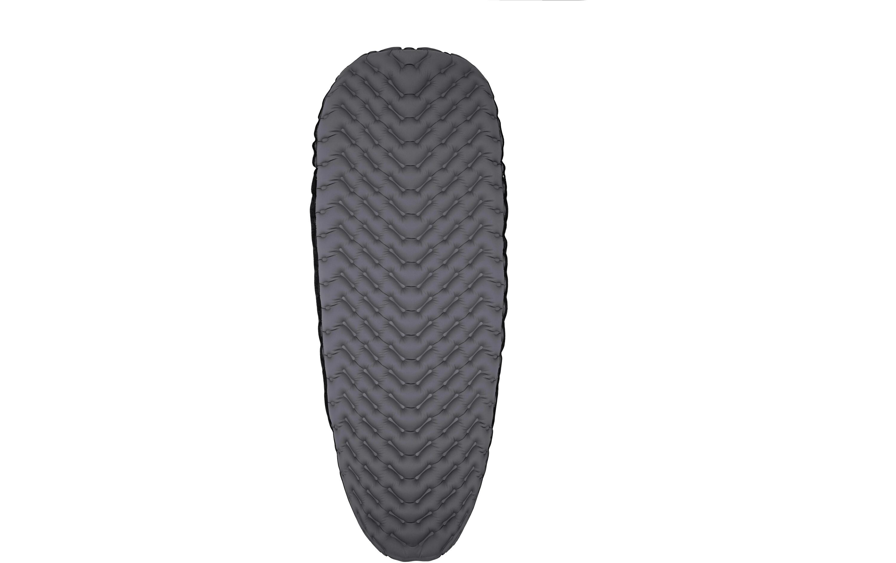 Schlafmatte Wool Mat Camping Anthracite / red<br>Leichte Matte mit einer Zwei-Lagen-Konstruktion und V-Kammerstruktur