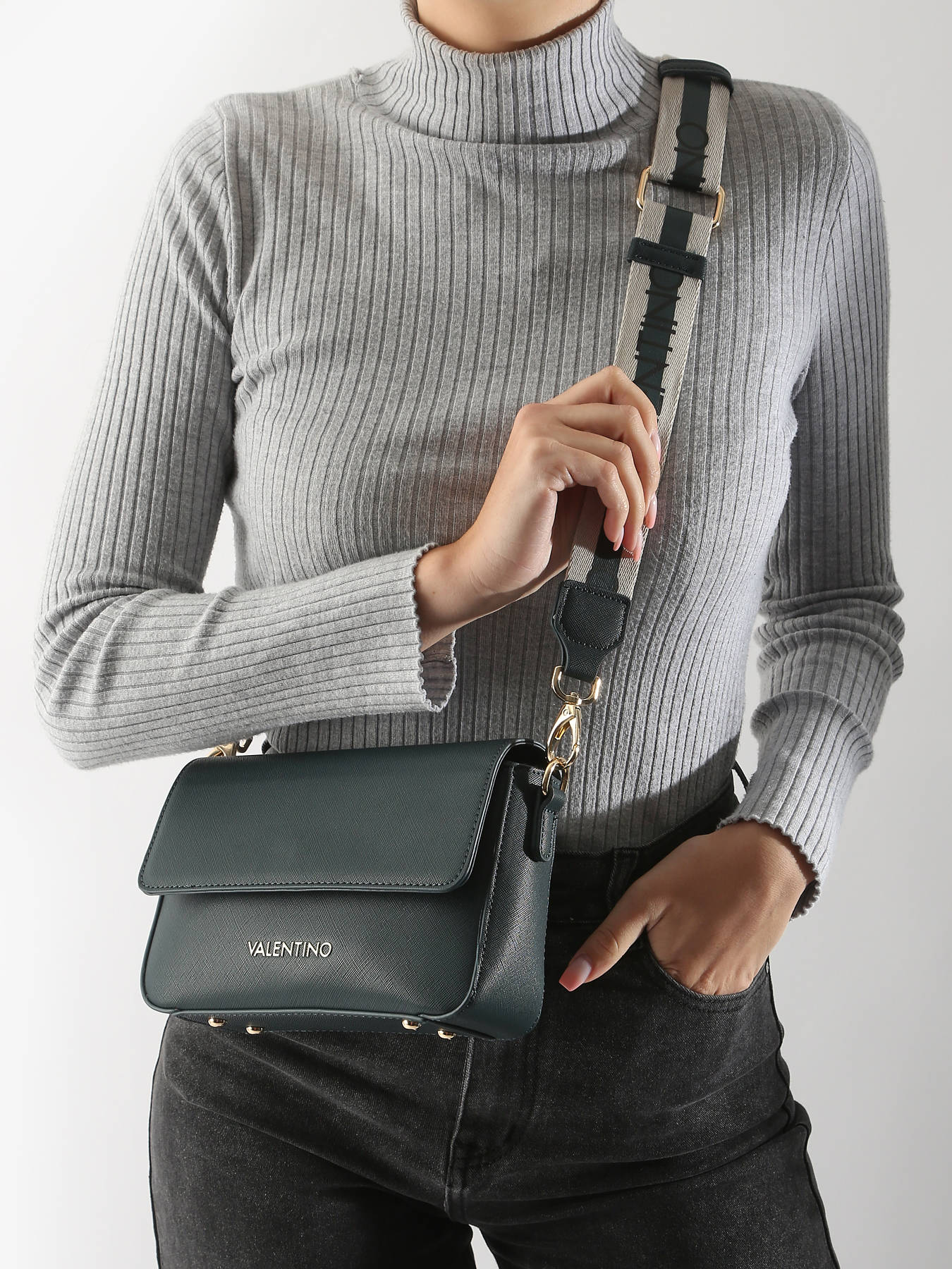 Sac bandoulire Zero re polyester recycl VALENTINO