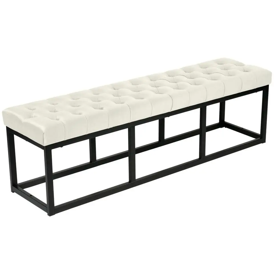 CLP 2-zits Bankje Polson 150 cm - creme