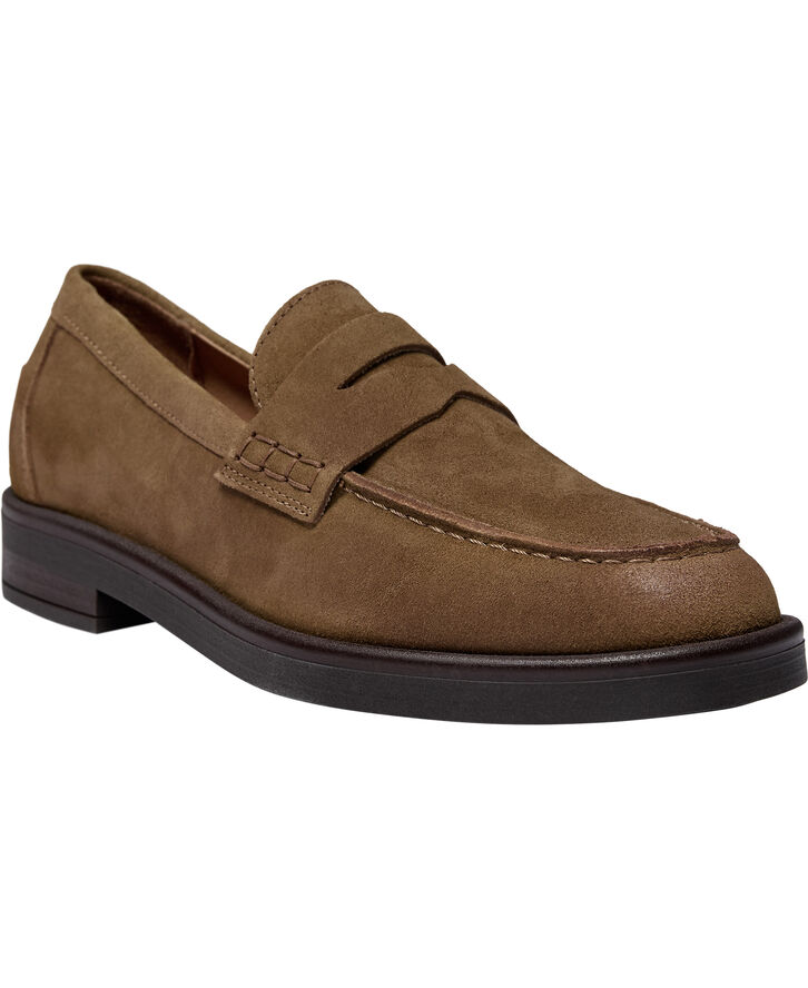 Pavement Shelly Vintage Tan suede
