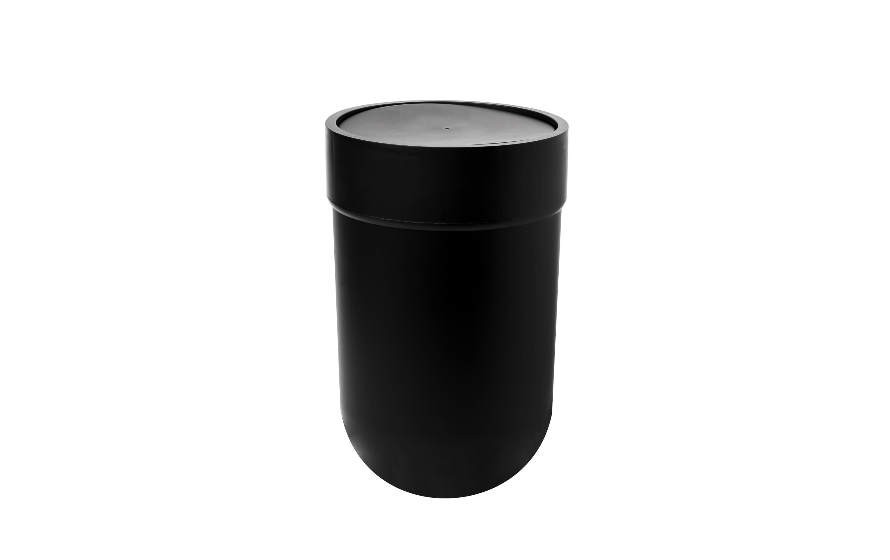 Kosmetikeimer Touch 6 l mit Schwingdeckel, SchwarzKosmetikeimer 6 L, Schwarz