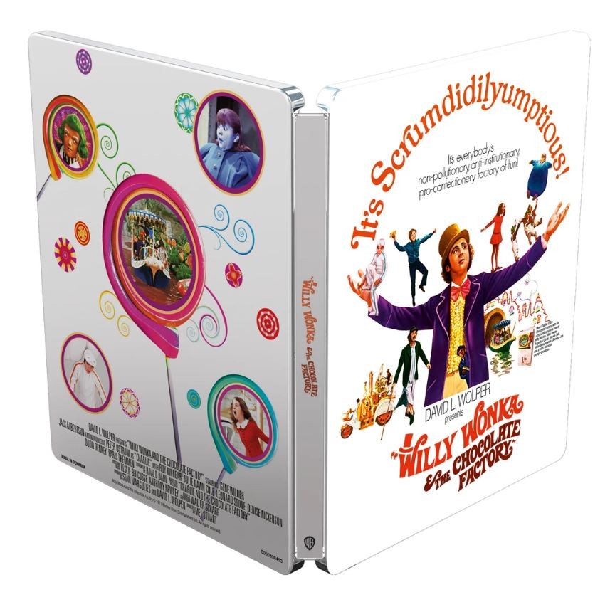 Willy Wonka And The Chocolate Factory Limited Edition Steelbook
