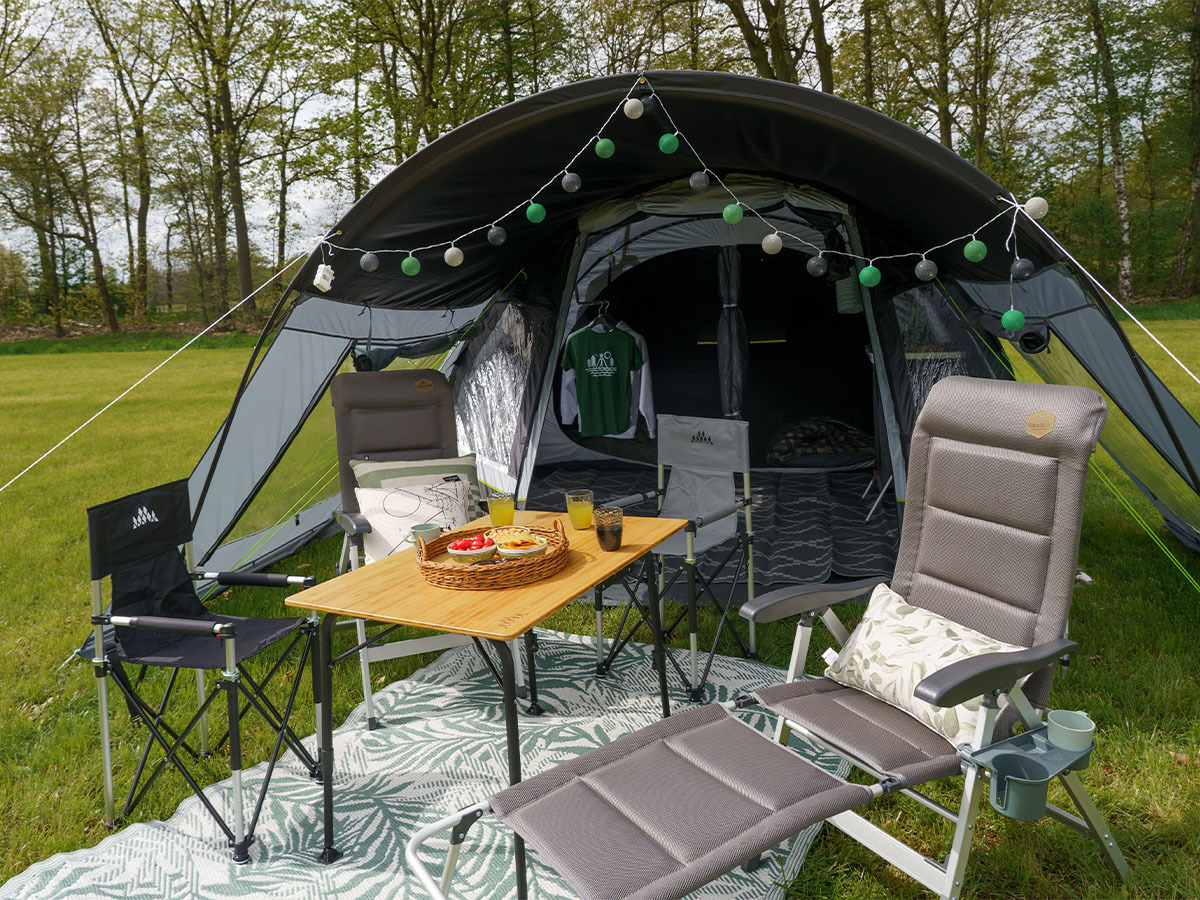 Obelink Summer 4 XL Easy Air CoolDark tunneltent