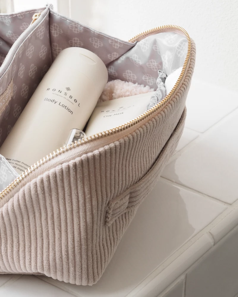 Rønsbøl Toilettaske Large - Taupe