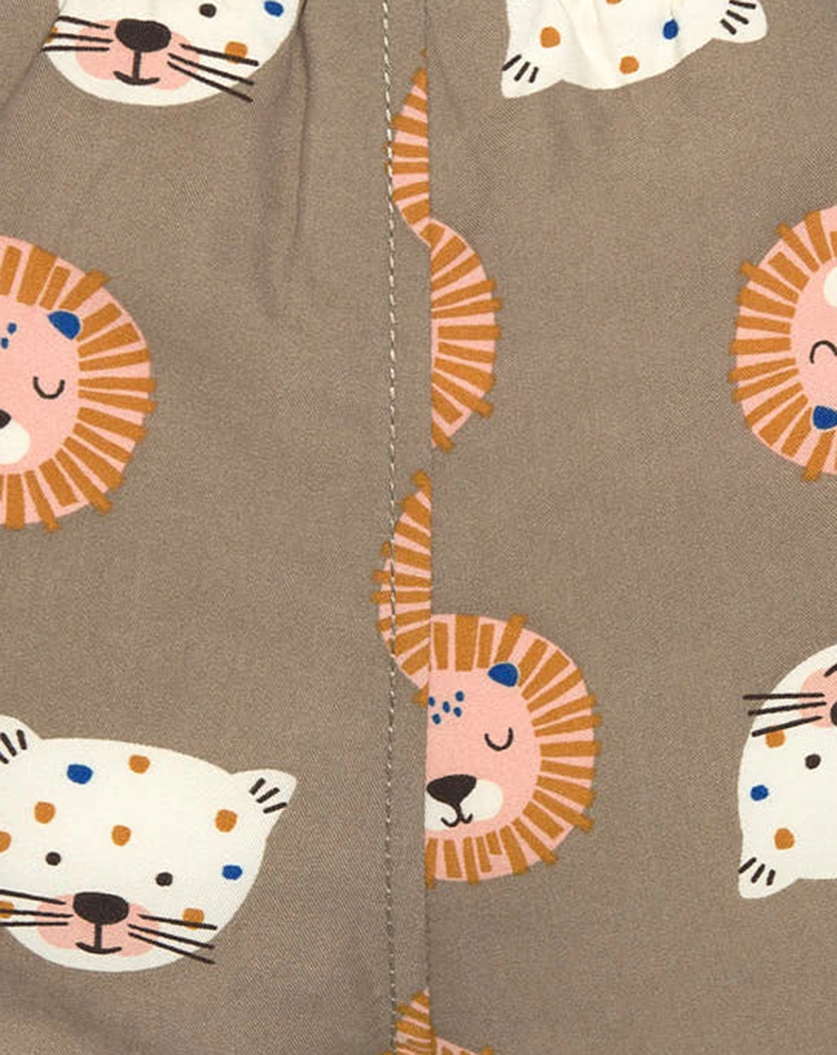 Badeshorts WILD CATS in choco
