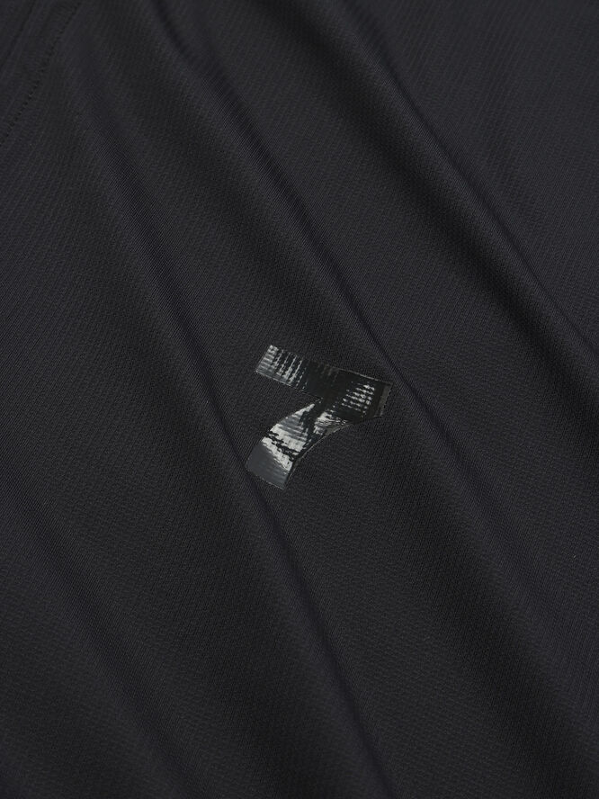 7 Days Active Drawstring Tee 001 black