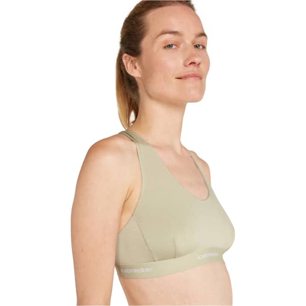 Brassière trail ICEBREAKER W M 125 CL SPRITE RACERBACK BRA ASHEN