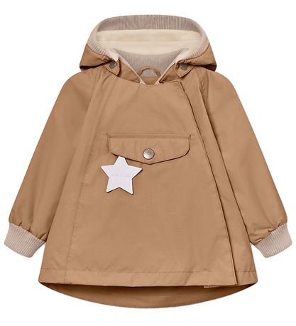 Mini A Ture Sommerjacke - MatWai Fleece - Biber Brown