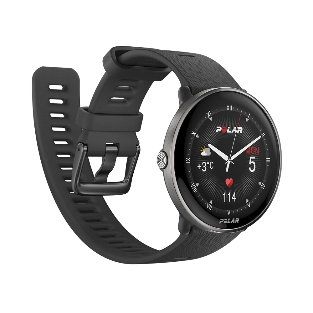 Polar Ignite 3 Titanium Smartwatch Schwarz 43mm