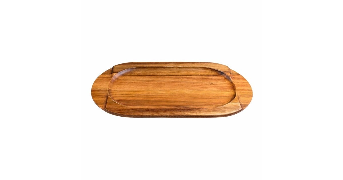 VictoriaAcacia plank voor Serveerschaal 34 x 17 cm onderzetter  (Houtkleur)