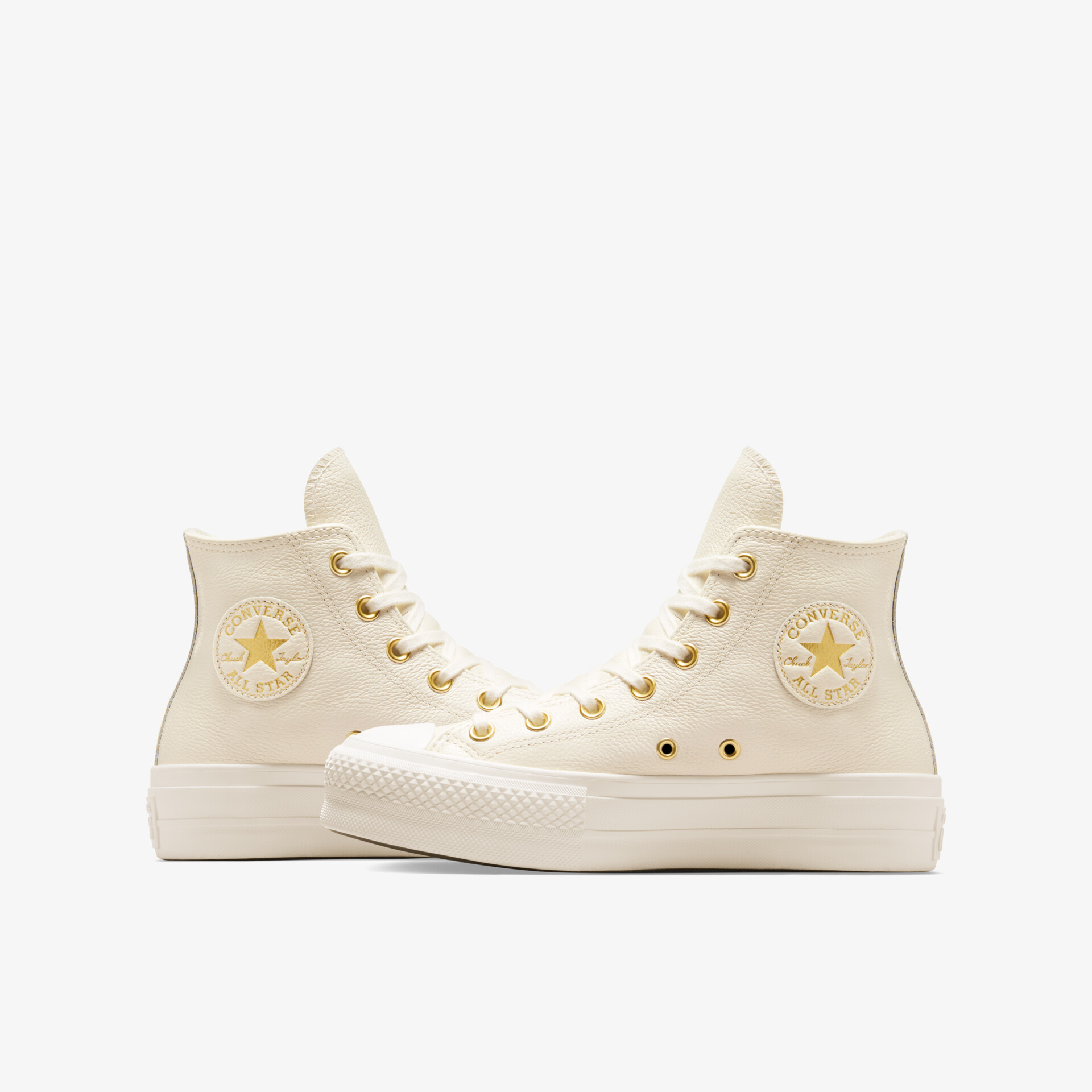 CONVERSE Lift Platform Damen Sneaker High beige