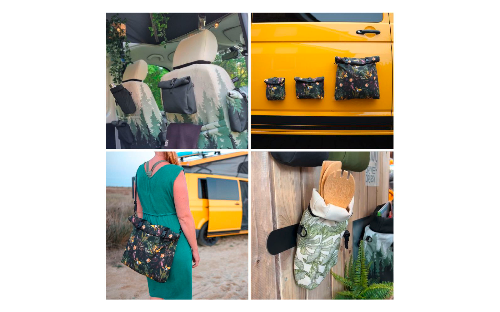 DriveDressy Magnet-Tasche/Organizer S Black Toucan