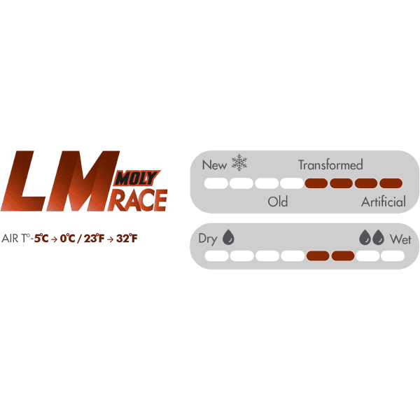 Fart ski VOLA MOLYBDEN LM RACE RED 80 G UNI