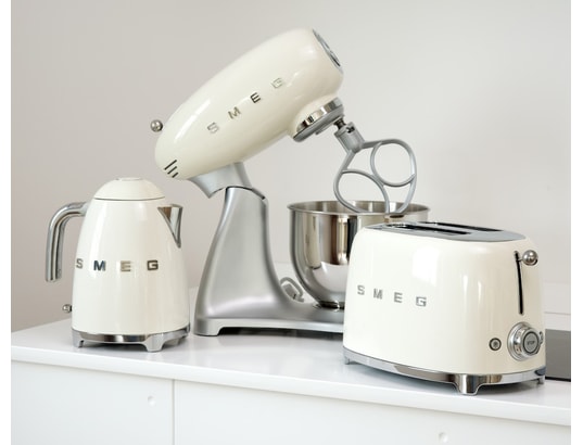 SMEG - Grille pain TSF01CREU 2 tranches Crème