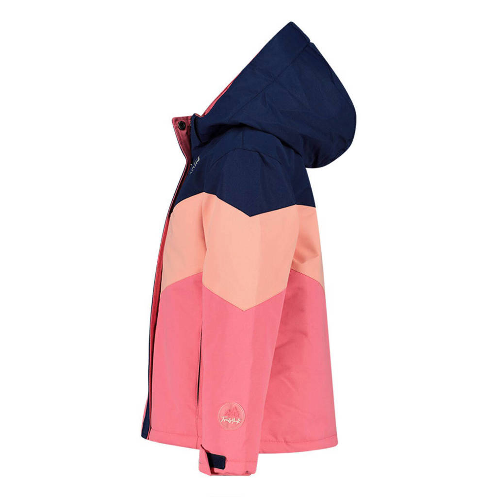 29FT ski-jack roze/donkerblauw